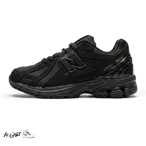 کتونی خارجی مردانه نیوبالانس 1906R کوردورا بلک مگنت New Balance 1906R Cordura Black Magnet