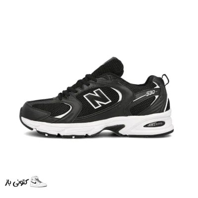 کتونی خارجی یونیسکس نیوبالانس New Balance 530 Classic Black Grey