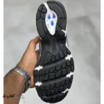 کتونی خارجی زنانه نیوبالانس 740 سفید نقره‌ای متالیک سرمه‌ای New Balance 740v2 White Shadow Grey Navy U740WN2 - تصویر 4