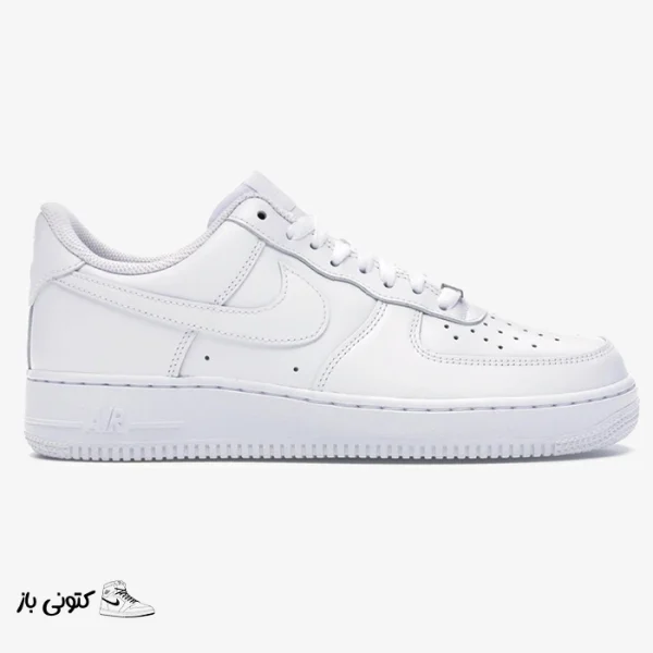 کتونی خارجی یونیسکس نایک ایرفورس وان سفید Nike Air Force 1 ’07