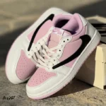 کتونی خارجی زنانه نایک جردن وان لو Air Jordan 1 Low OG Pink صورتی