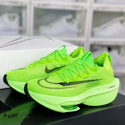کتونی خارجی مردانه نایک زوم آلفافلای نکست Nike Air Zoom Alphafly Next% 2 Grass Green سبز فسفری