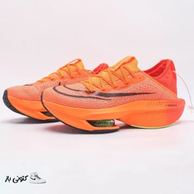 کتونی خارجی مردانه نایک زوم آلفافلای نکست Nike Air Zoom Alphafly Next% 2 Total Orange نارنجی