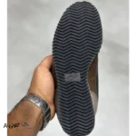 کتونی خارجی زنانه نایک کورتز قهوه‌ای مشکی ولوت Nike Cortez ’23 Velvet Brown FJ5180-200 - تصویر 3