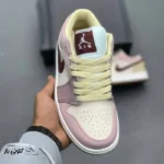 کتونی خارجی زنانه نایک ایر جردن وان لو Nike Jordan 1 Low Dark Pony Smoky Mauve - تصویر 4