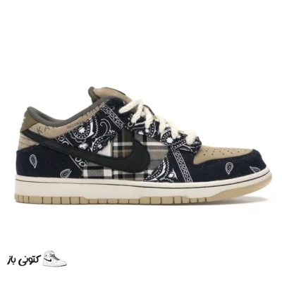 کتونی خارجی یونیسکس نایک اس بی تراویس اسکات Nike SB Dunk Low Travis Scott
