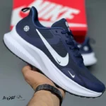 کتونی خارجی یونیسکس نایک زوم ایکس سرمه ای سفید Nike Zoom X sneakers for men - تصویر 3