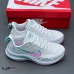 کتونی خارجی زنانه نایک زوم ایکس سفید آبی صورتی روشن Nike Zoom X sneakers for women - تصویر 3