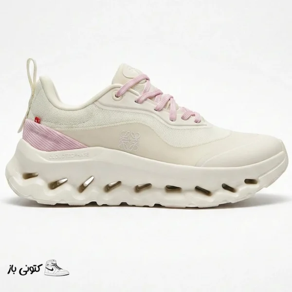 کتونی خارجی یونیسکس آن رانینگ کلودتیلت سفید صورتی On Running Cloudtilt 2 LOEWE White Pink