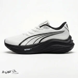 کتونی خارجی مردانه پوما مگ مکس نیترو سفید مشکی PUMA MagMax Nitro white black