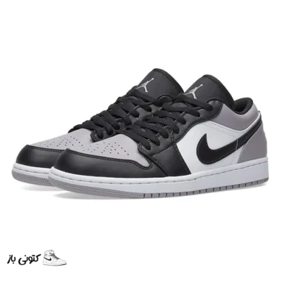 کتونی خارجی یونیسکس نایک ایر جردن وان Jordan 1 Low Grey Toe