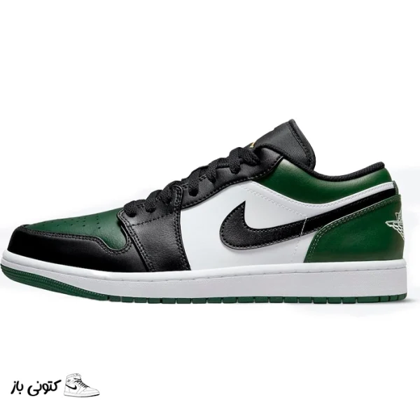 کتونی خارجی یونیسکس نایک جردن وان گرین تو Jordan 1 Low Green Toe