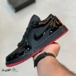 کتونی خارجی یونیسکس نایک جردن وان لو Jordan 1 Low SE مشکی قرمز