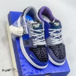 کتونی خارجی یونیسکس نایک جردن وان وودو Zion Williamson x Air Jordan 1 Low Voodoo Blue آبی - تصویر 3