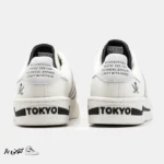 کتونی خارجی مردانه آدیداس سوپر استار سیاه سفید adidas superstar x neighborhood white black - تصویر 5