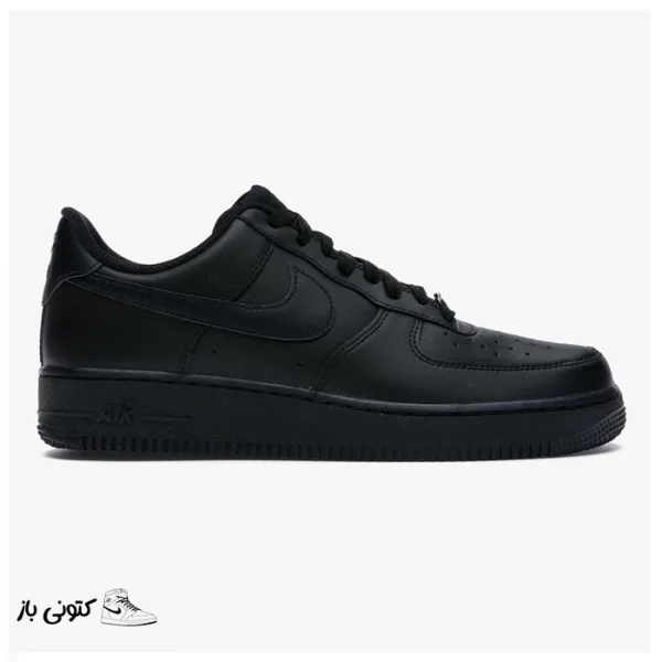 کتونی خارجی یونیسکس نایک ایرفورس وان مشکی Nike Air Force 1 ’07