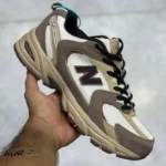کتونی خارجی یونیسکس نیوبالانس 530 قهوه‌ای شتری New Balance 530 Brown Tan