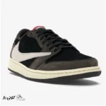 کتونی خارجی یونیسکس جردن وان رترو تراویس اسکات Jordan 1 Retro Low OG SP Travis Scott - تصویر 3