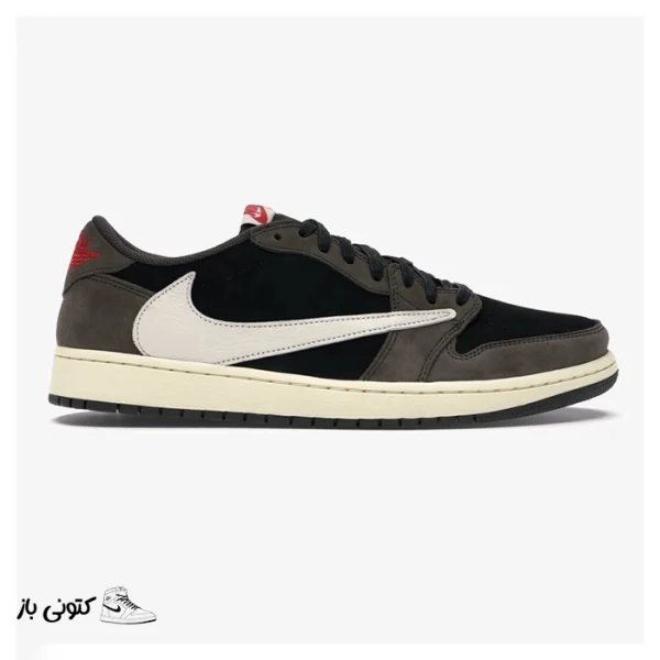 کتونی خارجی یونیسکس جردن وان رترو تراویس اسکات Jordan 1 Retro Low OG SP Travis Scott
