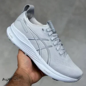 کتونی خارجی یونیسکس اسیکس ژل کایانو 32 طوسی روشن ASICS Gel-Kayano 32 Piedmont Grey Gravel