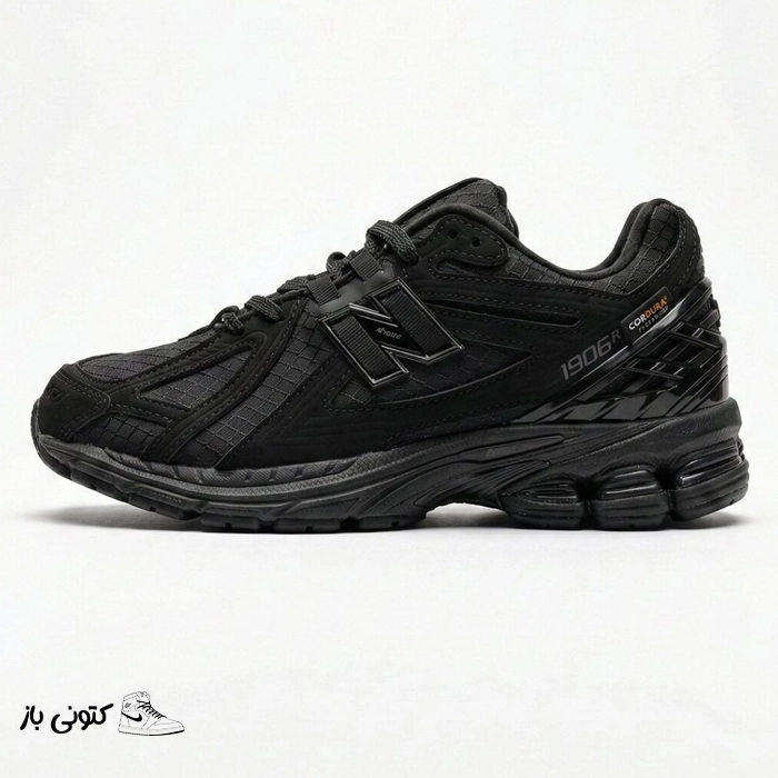 new-balance-1906r-cordura-black-magnet-11 کتونی خارجی مردانه نیوبالانس 1906R کوردورا بلک مگنت New Balance 1906R Cordura Black Magnet - تصویر 1