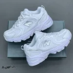 کتونی خارجی یونیسکس نیوبالانس 530 سفید New Balance - تصویر 3