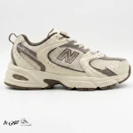 کتونی خارجی زنانه نیوبالانس 530 کرم شکلاتی New Balance MR530ASM