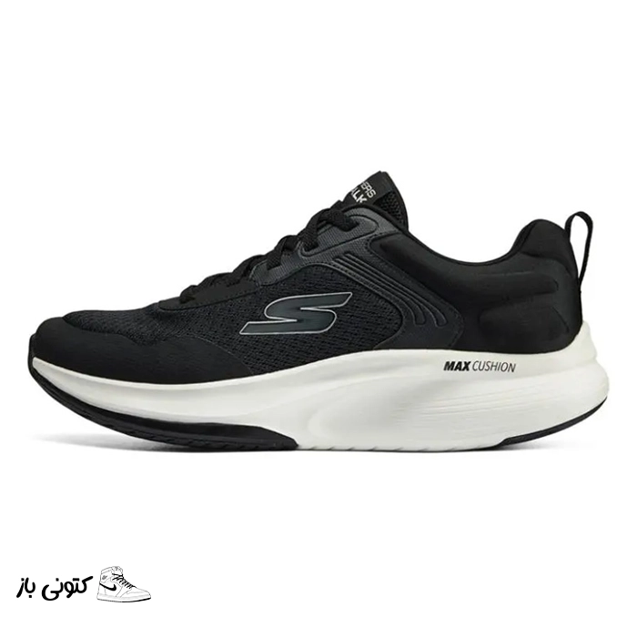 skechers-go-walk-max-walker-black-and-white-11 کتونی خارجی یونیسکس اسکیچرز گو واک مکس واکر Skechers GO Walk Max Walker - تصویر 1