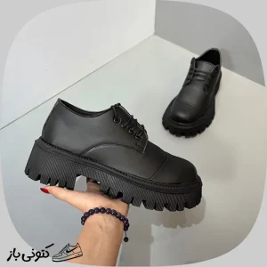 لوفر الکساندر مک کویین مشکی ورنی