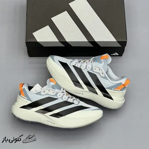 کتونی خارجی مردانه آدیداس آدی زیرو آبی مشکی Adidas Adizero Evo SL ATR