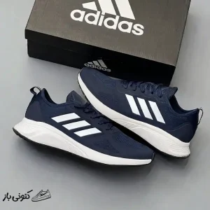 کتونی خارجی یونیسکس آدیداس کلود فوم سرمه ای Adidas Cloudfoam
