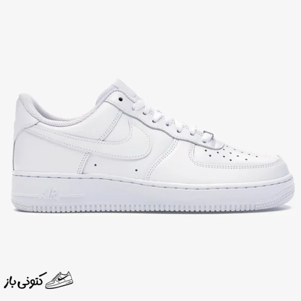 کتونی خارجی یونیسکس نایک ایرفورس وان سفید Nike Air Force 1 ’07