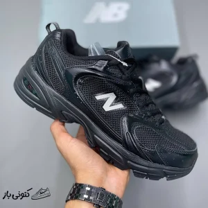 کتونی خارجی یونیسکس نیوبالانس 530 مشکی New Balance 530 Black