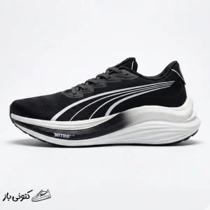 کتونی خارجی مردانه پوما مگ مکس نیترو مشکی سفید PUMA MagMax Nitro Black White 310088-01