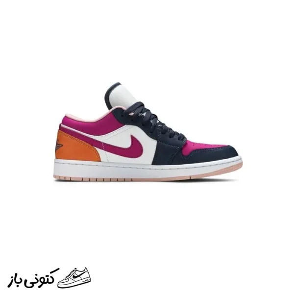 کتونی خارجی زنانه نایک ایر جردن ١ مگنِتا Jordan 1 Magenta