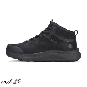 کتونی خارجی مردانه هامتو مشکی مدل HUMTTO 260268A-1 humtoo black sneakers for men