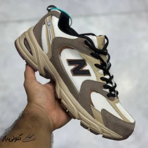 کتونی خارجی یونیسکس نیوبالانس 530 قهوه‌ای شتری New Balance 530 Brown Tan