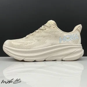 کتونی خارجی مردانه هوکا کلیفتون 9 رنگ شنی Hoka Clifton 9 Shifting Sand