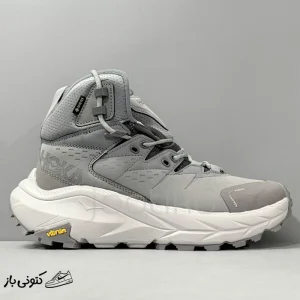 کتونی خارجی مردانه کوهنوردی هوکا گورتکس Hoka Kaha 2 High GTX خاکستری