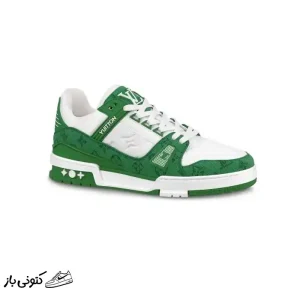 کتونی خارجی یونیسکس لویی ویتون ترینر سبز Louis Vuitton LV Trainer
