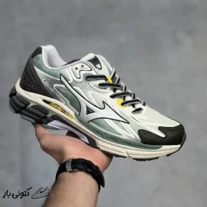 کتونی خارجی مردانه میزانو هالو میکس سفید سبز Mizuno Halo Mix Green