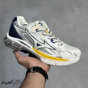 کتونی خارجی مردانه میزانو هالو میکس سفید Mizuno Halo Mix Beige