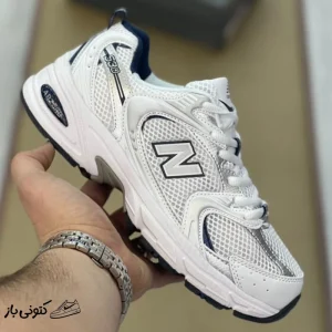 کتونی خارجی یونیسکس نیوبالانس New Balance 530 White Silver Navy