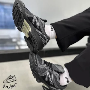 کتونی مردانه نیوبالانس ۸۶۰ طوسی مشکی