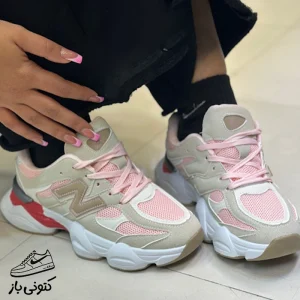کتونی زنانه نیوبالانس ۹۰۶۰ کرم صورتی