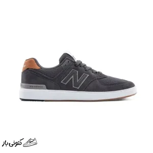 کتونی خارجی مردانه نیوبالانس 574 کلاسیک زغالی New Balance AM 574