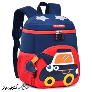 کیف کوله پشتی بچگانه ماشین سنگین اولنگ 6185