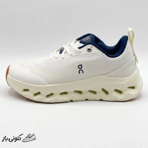 کتونی خارجی یونیسکس آن رانینگ کلودتیلت لووه سفید کرم سرمه ای On Running Cloudtilt 2.0 LOEWE White Navy