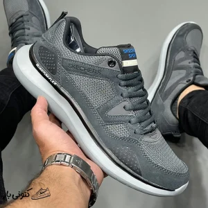 کتونی خارجی مردانه اسکیچرز مدل Skechers Quantum Flex – Country Walker دودی خاکستری