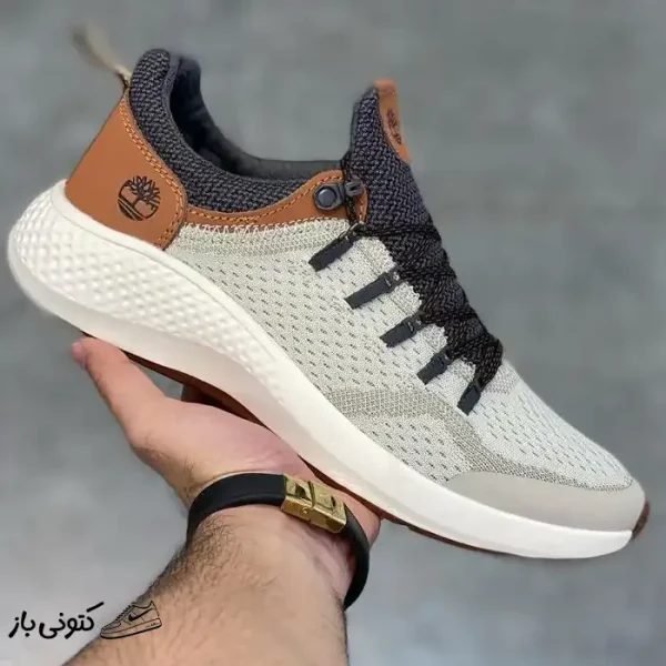 کتونی خارجی مردانه تیمبرلند فلایروم طوسی روشن TIMBERLAND MEN FLYROAM